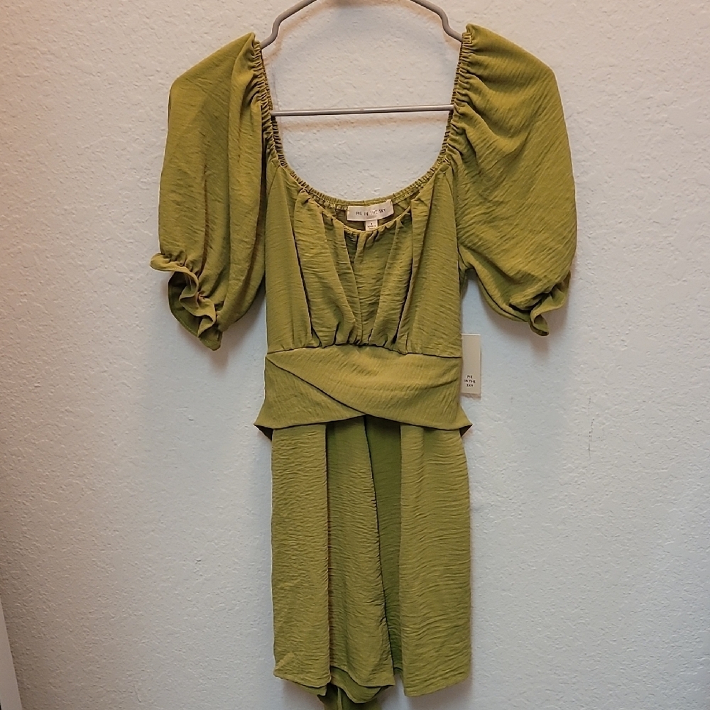 Women's Olive Green Jumpsuit